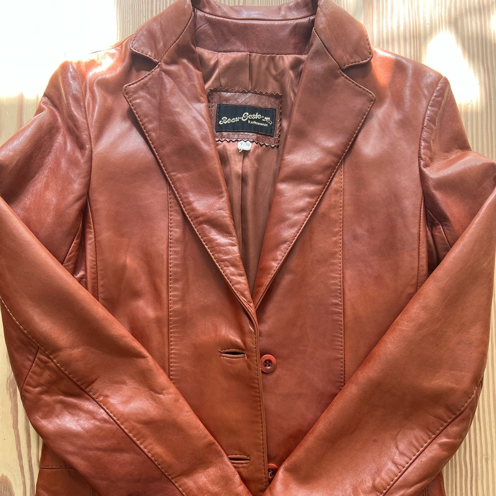 Beau-Geste Vintage Leather Jacket